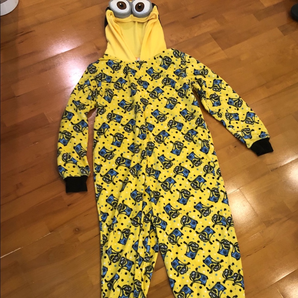 Minion adult large onesie